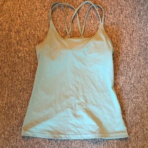 Old Navy Light Blue Strappy Tank Top